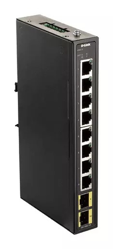 D-Link DIS-100G-10S network switch Managed Gigabit Ethernet (10/100/1000) Black