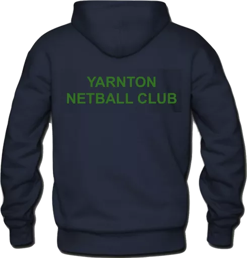 Yarnton Netball Hoodie Back.png