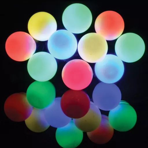 Lyyt Outdoor Festoon Lights 10 Bauble Multicolour