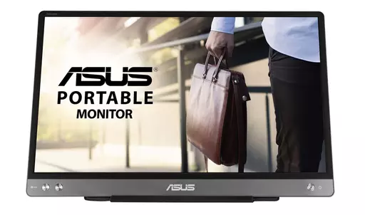 ASUS MB14AC computer monitor 35.6 cm (14") 1920 x 1080 pixels Full HD Grey