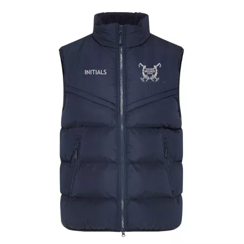 Oxford Brookes University Polo Club Chevron Puffer Gilet