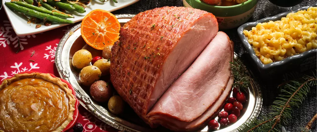 Oven-Baked Honey Glazed Ham