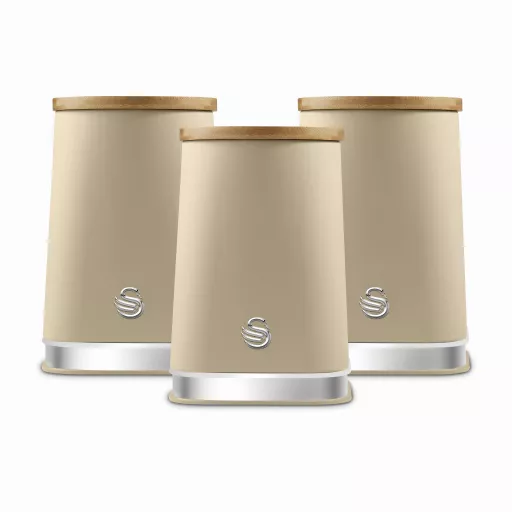 Nordic Set of 3 Canisters