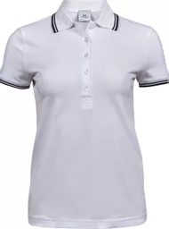 Ladies' Luxury Stripe Stretch Polo