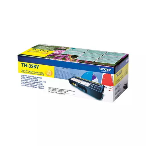 Brother TN-328Y Toner yellow extra High-Capacity, 6K pages ISO/IEC 19798 for Brother HL-4570