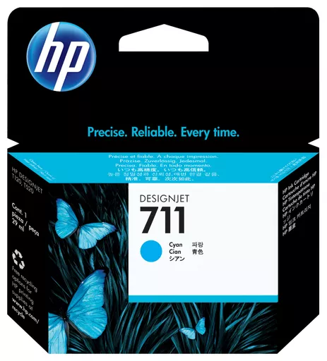 HP CZ130A/711 Ink cartridge cyan 29ml for HP DesignJet T 520