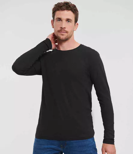 Russell Pure Organic Long Sleeve T-Shirt