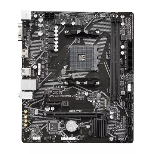 Gigabyte A520M K V2 motherboard AMD A520 Socket AM4 micro ATX