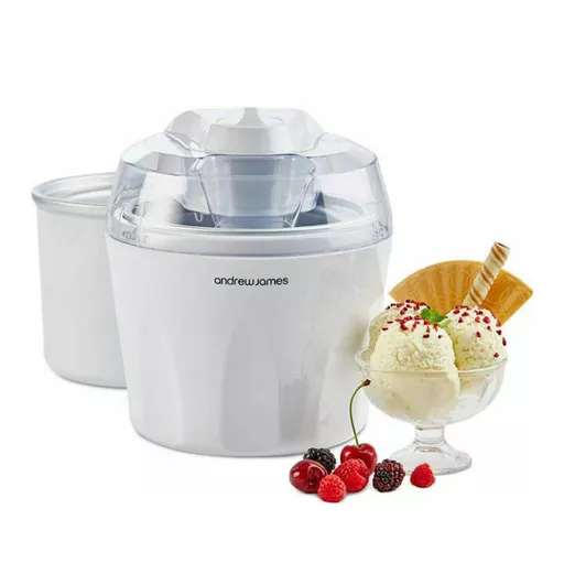 Ice Cream Maker + bowl white