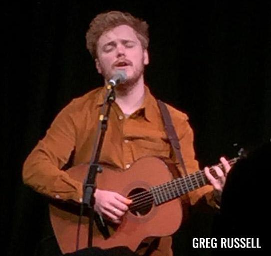 Greg Russell with Pinegrove GS55 guitar strap