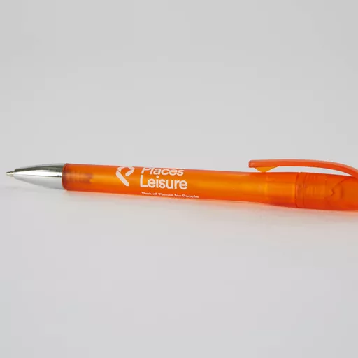 New Places Leisure Orange Pen