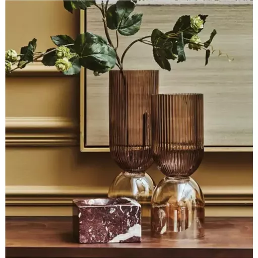 Two-tone Glass Vase, Alessio, Small