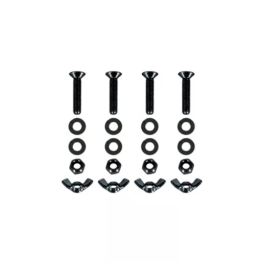 Equinox Quad Steel DecoTruss Base Plate Bolt Pack - Black