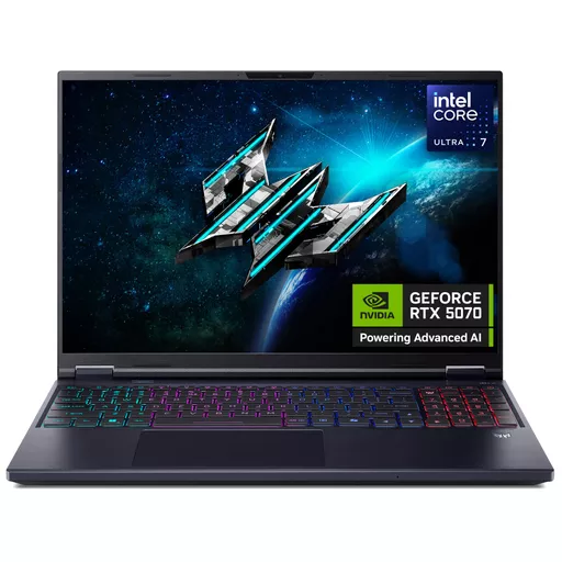 Acer Predator Helios Neo 16 AI PHN16-73 - Intel Core Ultra 7 255HX, 16GB, 1TB SSD, NVIDIA GeForce RTX 5070, 16
