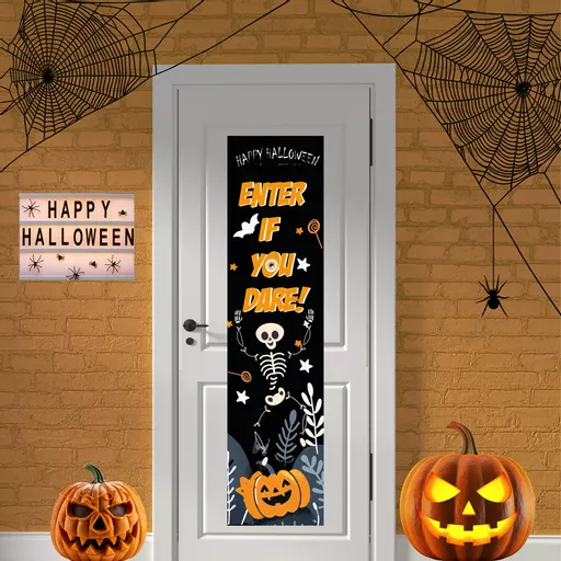 Enter If You Dare Portrait Banner