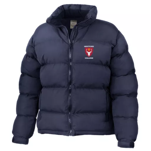 Hertford College Puffa Ladies Navy.png