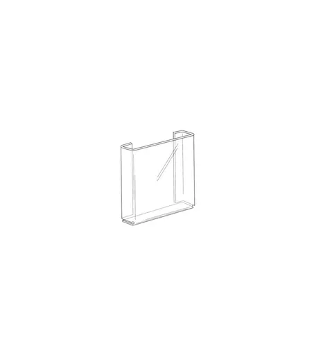 A5 Clear Acrylic Leaflet Pocket