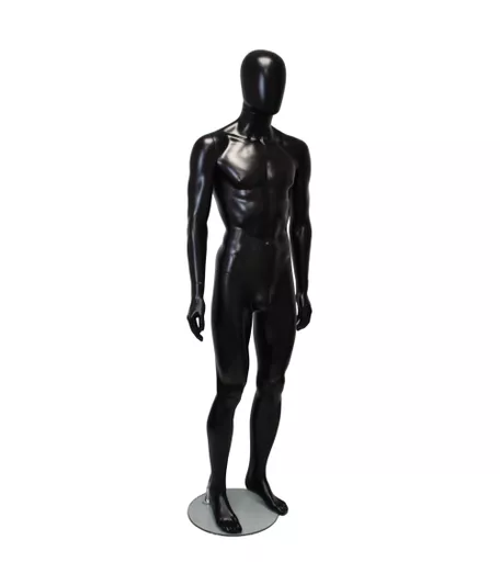 Capri Range - Matt Black Male Faceless Mannequin