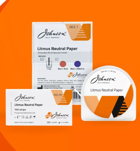 Litmus Neutral Paper 10 books of 20 strips
