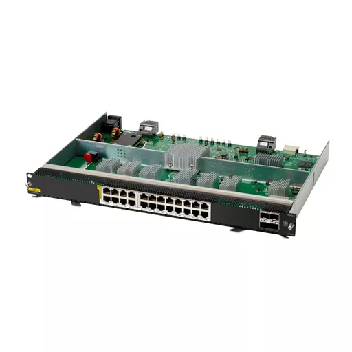 HPE Aruba Networking CX 6400 v2 24p Smart Rate 1G/2.5G/5G/10G Class8 PoE 4p SFP56 50G Module