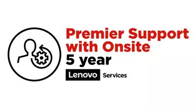 Lenovo Advanced Exchange + Premier Support, Extended service agreement, replacement, 5 years, shipment, for D24; ThinkCentre Tiny-in-One 27; ThinkVision M14, P27, P44, S22, S27, T23, T24, T27