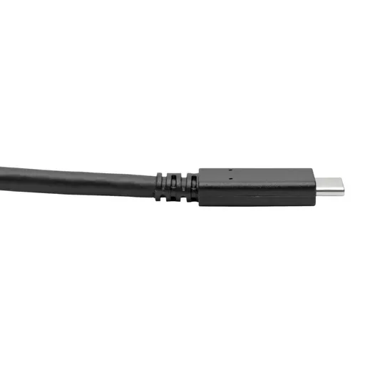 Tripp Lite U420-C03-G2-5A USB-C Cable (M/M) - USB 3.2, Gen 2 (10 Gbps), 5A (100W) Rating, USB-IF Certified, Thunderbolt 3 Compatible, 3 ft. (0.91 m)