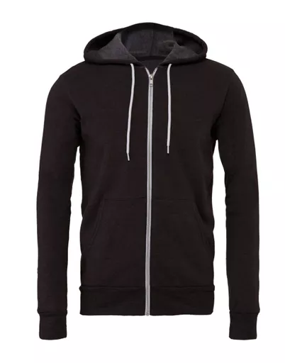 Canvas Unisex Sponge Fleece Full-Zip Hoodie