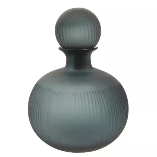 Bottle Vase, Giulia, Blue/Grey, Small