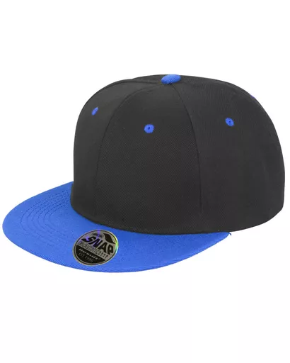 Bronx Original Flat Peak Snap Back Dual Colour Cap