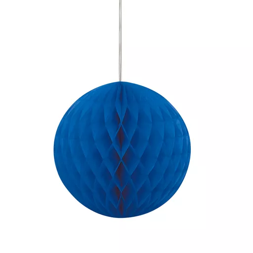 Royal Blue Honeycomb Ball