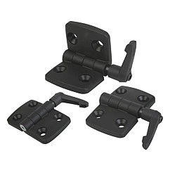 K0436 - Hinges In Plastic With Clamping Function