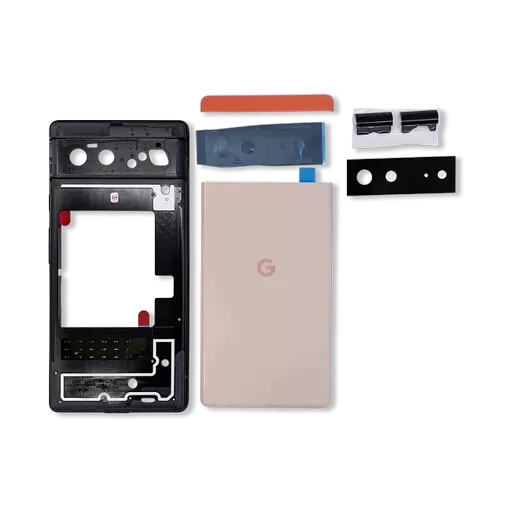 Back Housing (Kinda Coral) (RECLAIMED) - For Google Pixel 6