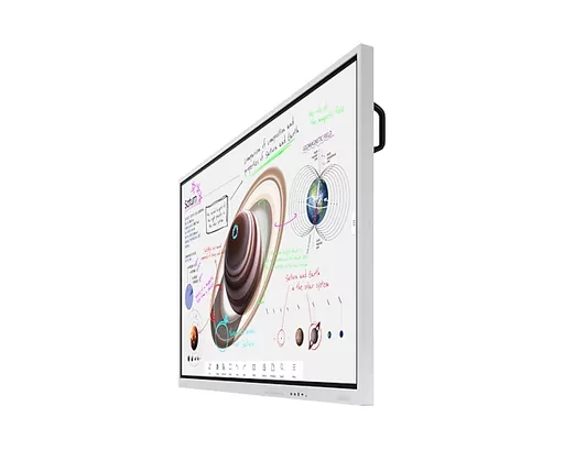 Samsung WM75B interactive whiteboard 190.5 cm (75") 3840 x 2160 pixels Touchscreen Grey USB / Bluetooth