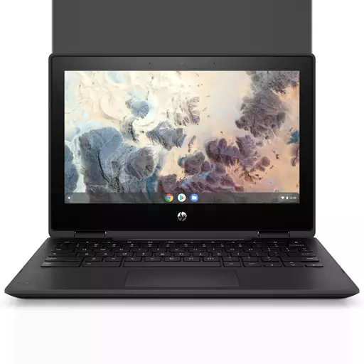 HP Chromebook x360 11 G4 N4500 29.5 cm (11.6") Touchscreen HD Intel® Celeron® 4 GB LPDDR4x-SDRAM 32 GB eMMC Wi-Fi 6 (802.11ax) ChromeOS Black