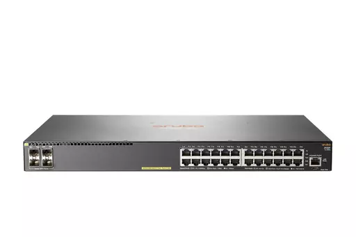 Aruba 2930F 24G PoE+ 4SFP+ Managed L3 Gigabit Ethernet (10/100/1000) Power over Ethernet (PoE) 1U Grey