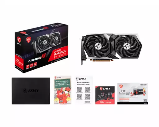 MSI Radeon RX 6650 XT GAMING X 8G AMD 8 GB GDDR6