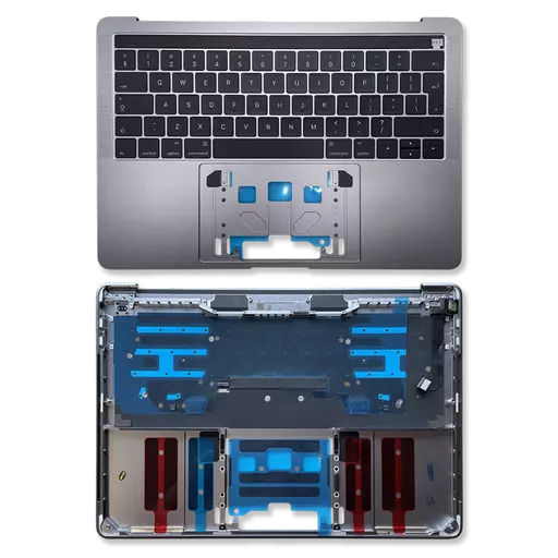 Top Case / Palm Rest Assembly (RECLAIMED) (Space Grey) - For Macbook Pro 13" (A1706) (2016 - 2017)