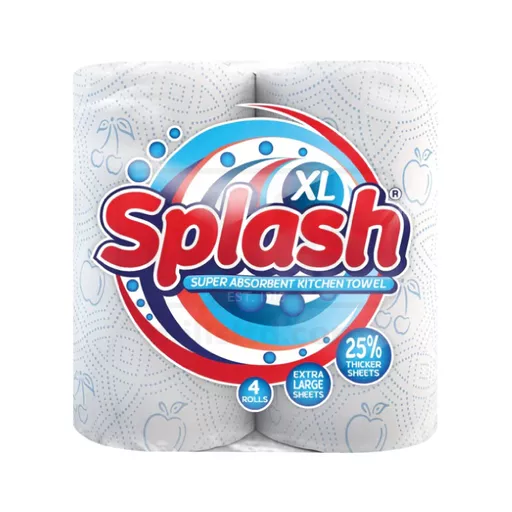 Super Absorbent Kitchen Paper Towel Pk4