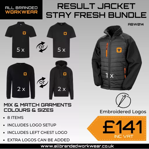 Result Jacket Stay Fresh Workwear Bundle