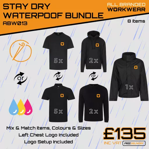 Stay Dry Waterproof Workwear Bundle