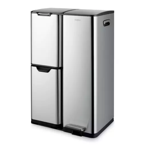 60 Litre Recycling Pedal Bin