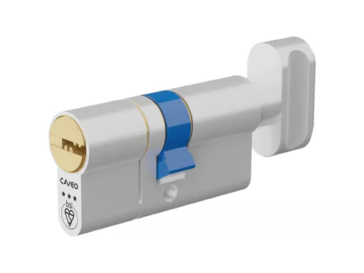 CAVEO TS007 3* Key & Turn Euro Dimple Cylinder