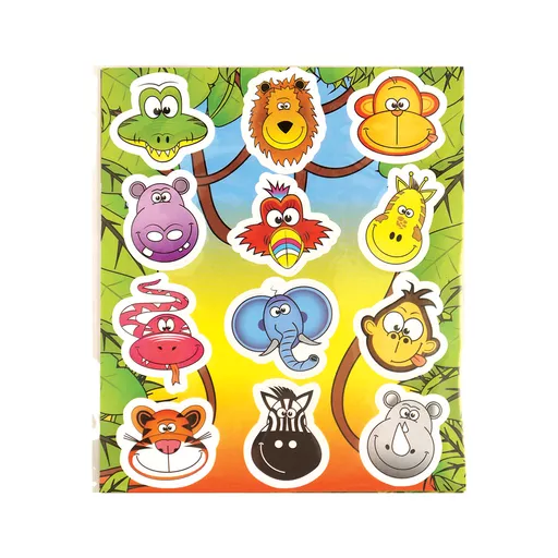 Jungle Stickers - Pack of 120