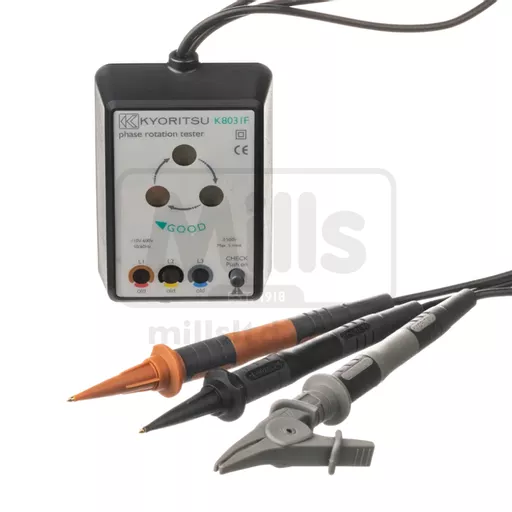Kewtech 8031F 3-Phase Rotation Meter