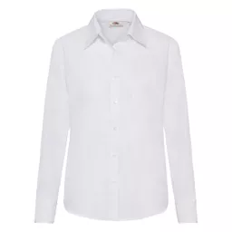 Ladies' Long Sleeve Poplin Shirt