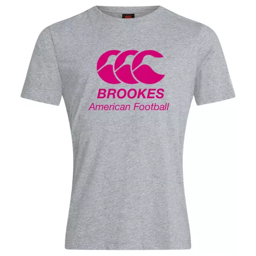 Oxford Brookes University American Football Womens Plain Cotton Tee