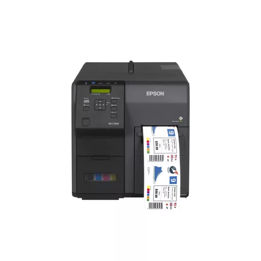 Epson ColorWorks C7500 label printer Inkjet Colour 600 x 1200 DPI 300 mm/sec Wired Ethernet LAN