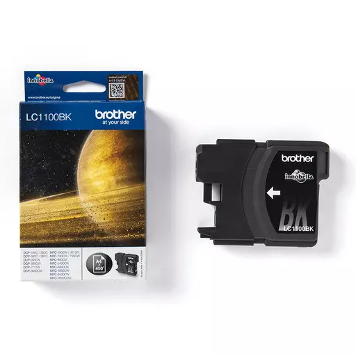 Brother LC-1100BK Ink cartridge black, 450 pages ISO/IEC 24711 9,5ml for Brother DCP 185 C/MFC 6490 C