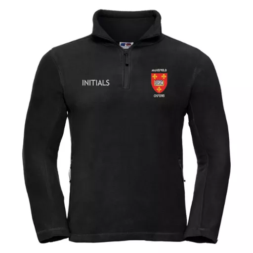 MansfieldCollege_QuarterZipFleece_Black_Front.png