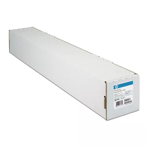 HP Universal Instant-dry Gloss -610 mm x 30.5 m (24 in x 100 ft) photo paper Brown, White